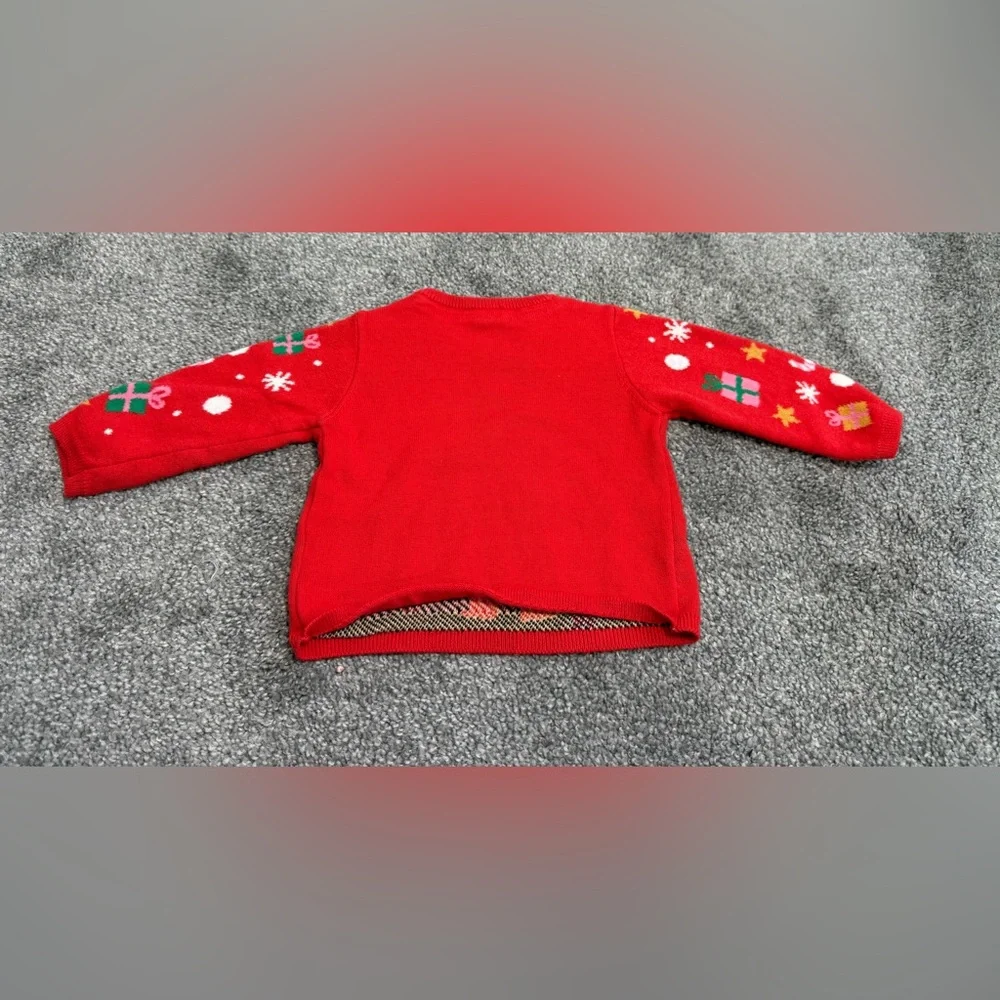 H&M Red Holiday Sweater. Size 6 months